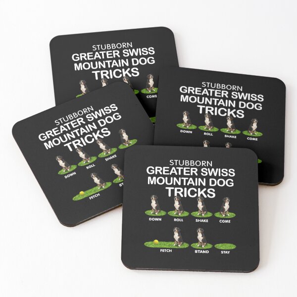 Item preview, Funny Swiss Mountain Dog - Stubborn, Stubborn and Cute designed and sold by BrainlabStudios.
