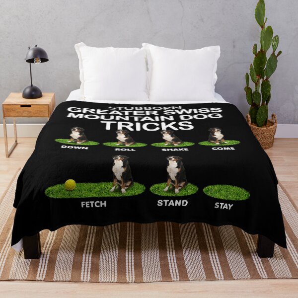 Item preview, Funny Swiss Mountain Dog - Stubborn, Stubborn and Cute designed and sold by BrainlabStudios.