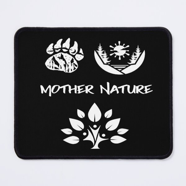 Item preview, Mother Nature  - Motivational Nature Inspiring Quote designed and sold by ArtOfStars.