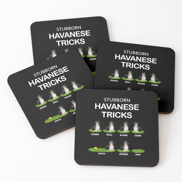 Item preview, Funny Black Havanese - Stubborn, Stubborn and Cute designed and sold by BrainlabStudios.