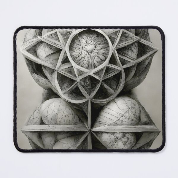Item preview, Sacred Geometry Pencil Art designed and sold by meshhead.