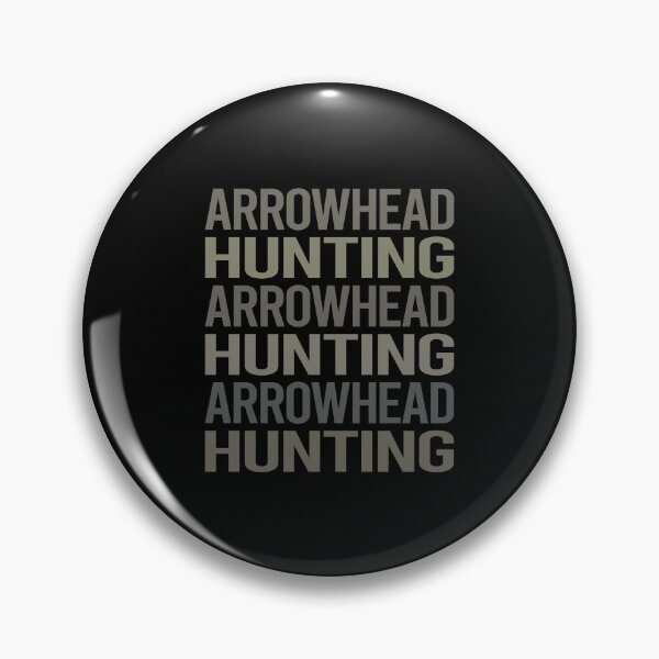 Item preview, Gray Text Art Arrowhead Hunting Arrowheads designed and sold by TarynBrown3126.