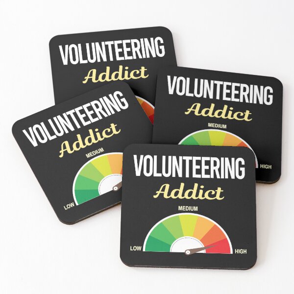 Item preview, Addict Volunteering Volunteer designed and sold by PriscillaHerna.