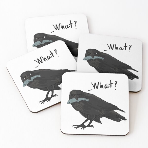 Item preview, Crow and fish designed and sold by RNIArt.