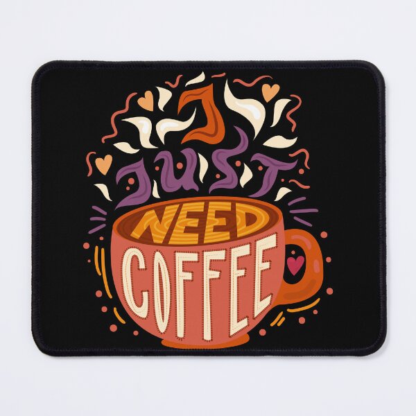 Item preview, I Just Need Coffee Retro Coffee Lover Morning Funny designed and sold by HarithHilali.