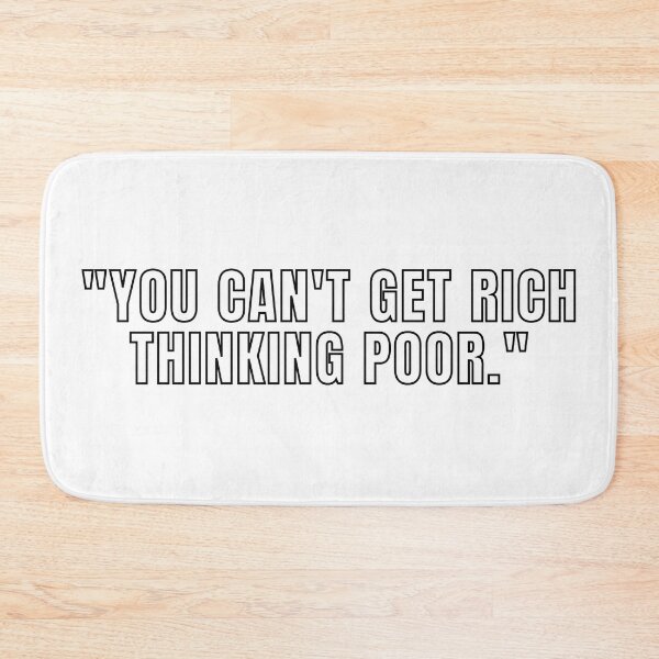 Item preview, You Can't Get Rich Thinking Poor 3 designed and sold by KingsManKind.