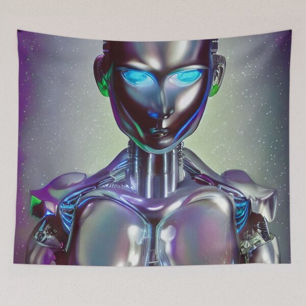 Item preview, Blue-eyed robot designed and sold by Girih.