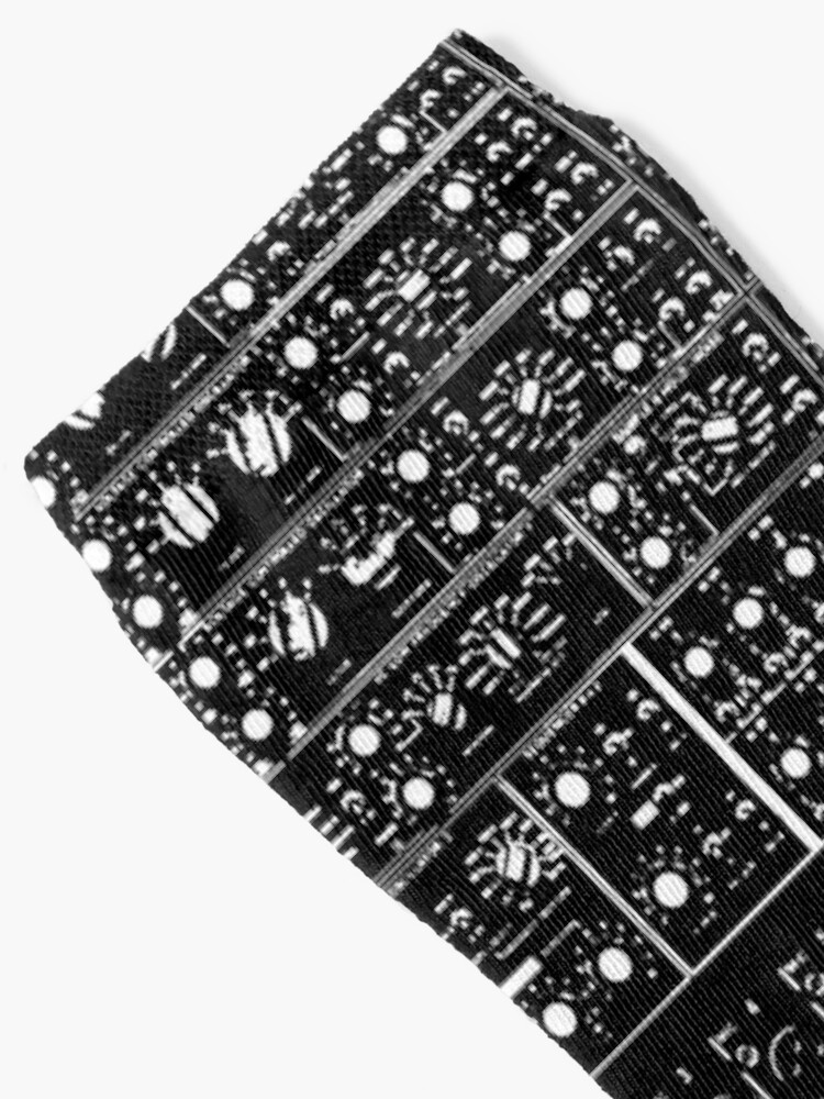 Alternate view of Music Producer Audio Engineer Recording Studio DJ Sound Guy Socks
