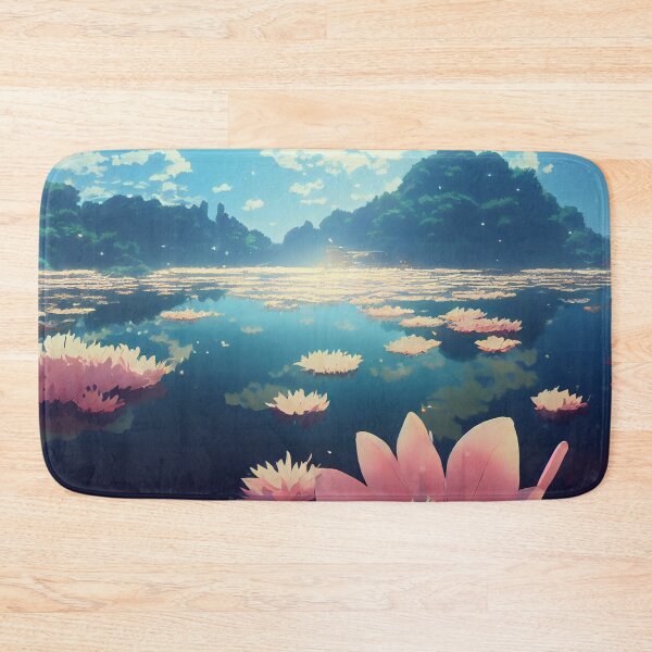 Item preview, By the Lotus River | 90s Anime, Studio Ghibli Inspired,  Japanese Anime Aesthetic designed and sold by snowingtoday.