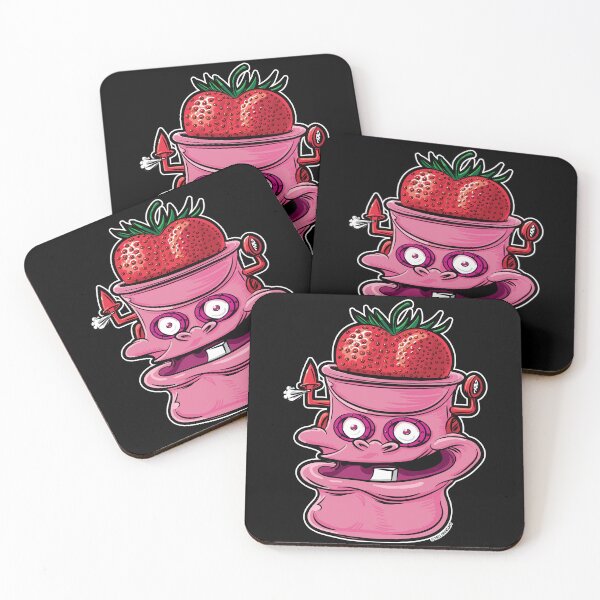 Item preview, Pink Frankenstein with Strawberry Brain designed and sold by eShirtLabs.