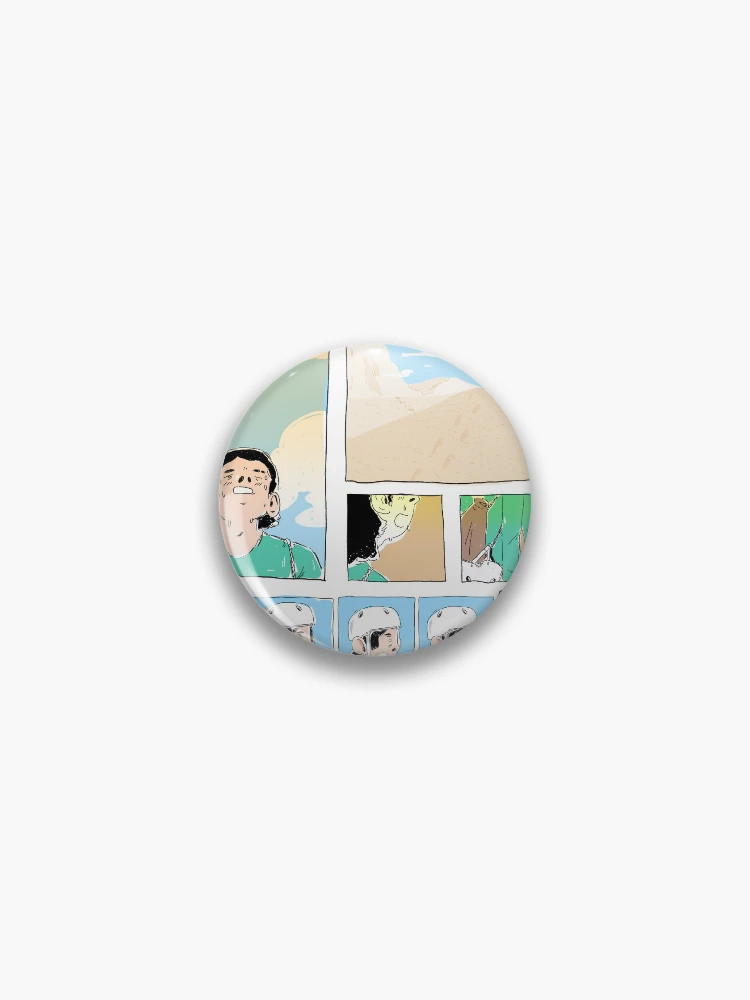 Thumbnail 1 of 3, Pin, Flashes comic designed and sold by Childish by Design.