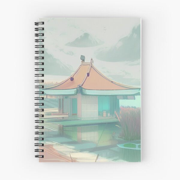 Item preview, 90s Nostalgia Retro Vaporwave Fantasy Futuristic Retro Landscape Illustration designed and sold by S Y N T H R E A L M.