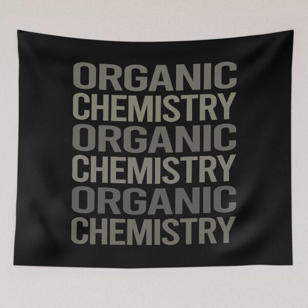 Item preview, Gray Text Art Organic Chemistry designed and sold by TarynBrown3126.