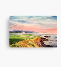 Pebble Beach Golf Course Canvas Print