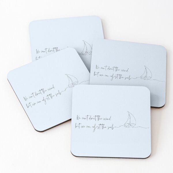 Item preview, We Can't Direct The Wind, But We Can Adjust The Sails designed and sold by TherapyDesigns.