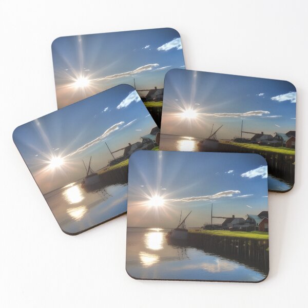 Item preview, Fishing Village Morning designed and sold by MonatheExplorer.