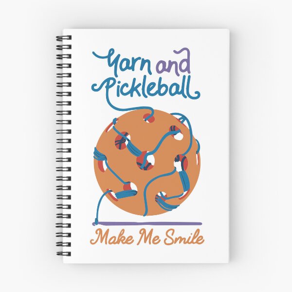 Item preview, Pickleball and knitting | Yarn and pickleball make me smile designed and sold by Palteeshop.