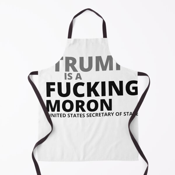 Item preview, TRUMP IS A FUCKING MORON designed and sold by selly1232.