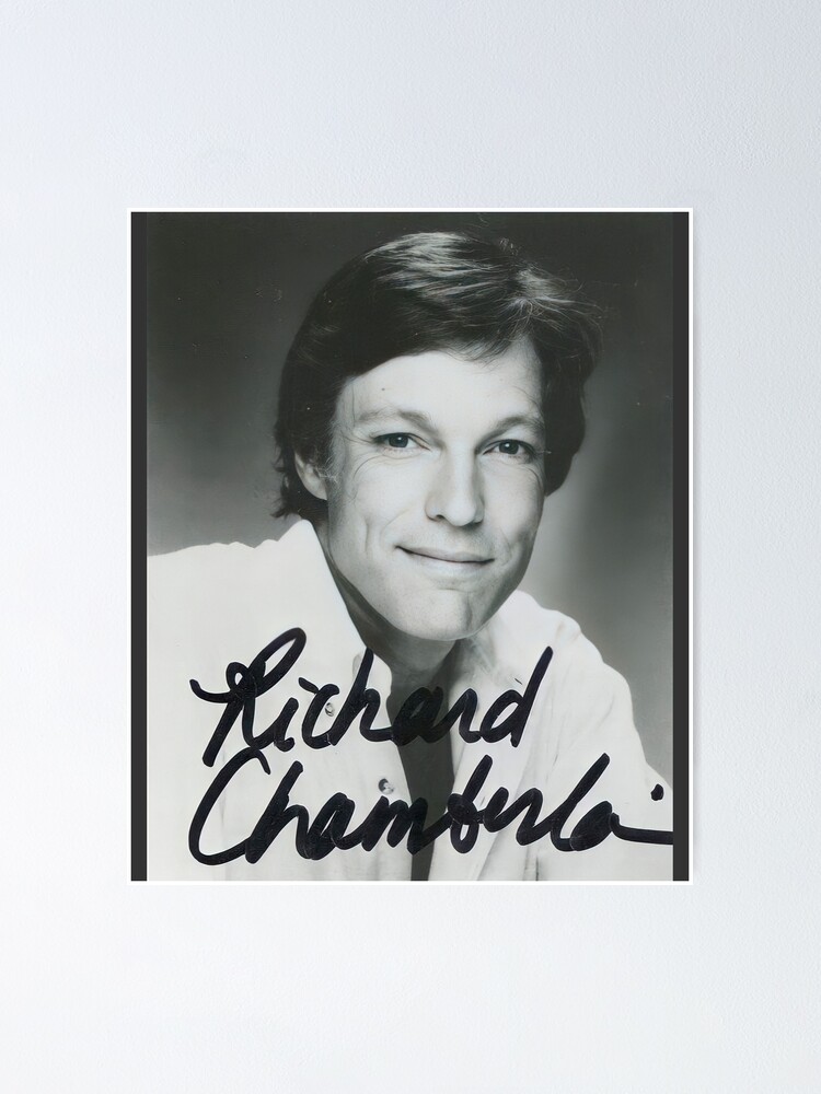 &ldquo;richard chamberlain&rdquo; Poster for Sale by HydroRed | Redbubble