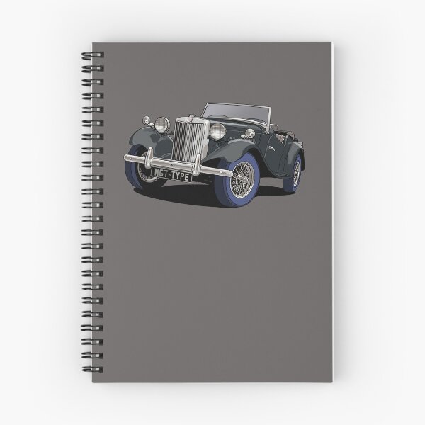 Item preview, MG T Type British Classic Car in black designed and sold by Webazoot Industries - Car Art.