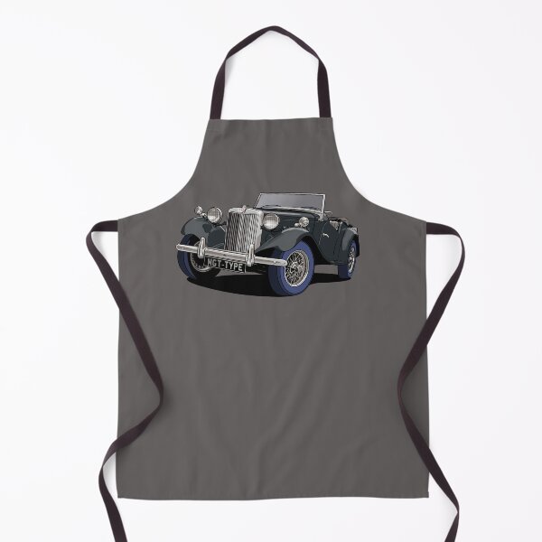 Item preview, MG T Type British Classic Car in black designed and sold by Webazoot Industries - Car Art.