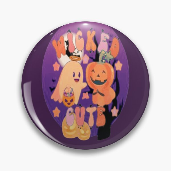 Item preview, Wicked Cute,   Halloween Lettering Spooky Halloween kawaii fun design, Vintage Halloween, Kawaii Carved Pumpkin Vibes,Witches Brew And All Things Halloween designed and sold by Adri Barnard.