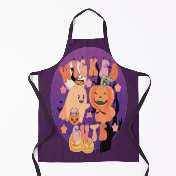 Item preview, Wicked Cute,   Halloween Lettering Spooky Halloween kawaii fun design, Vintage Halloween, Kawaii Carved Pumpkin Vibes,Witches Brew And All Things Halloween designed and sold by Adri Barnard.