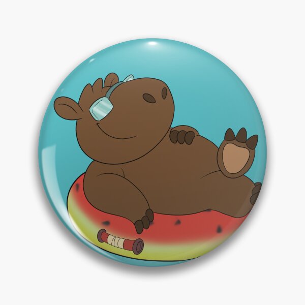 Item preview, Capybaras Beach Day 6 designed and sold by slothpower.