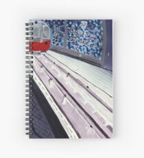 Underground Blues Spiral Notebook