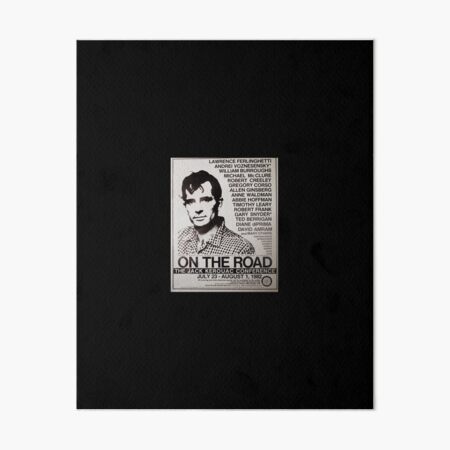 Item preview, On The Road, Jack Kerouac Conference poster designed and sold by DigitalBootleg.