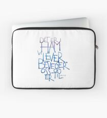 Det er i ham vi lever Laptop Sleeve