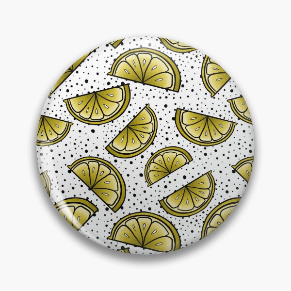 Item preview, Cute little lemon slice dot pattern tattoo designed and sold by littlethistle.