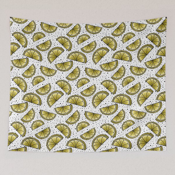 Item preview, Cute little lemon slice dot pattern tattoo designed and sold by littlethistle.