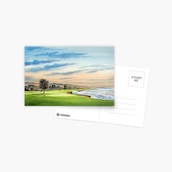 Item preview, Pebble Beach Golf Course 18Th Hole designed and sold by William Holkham.