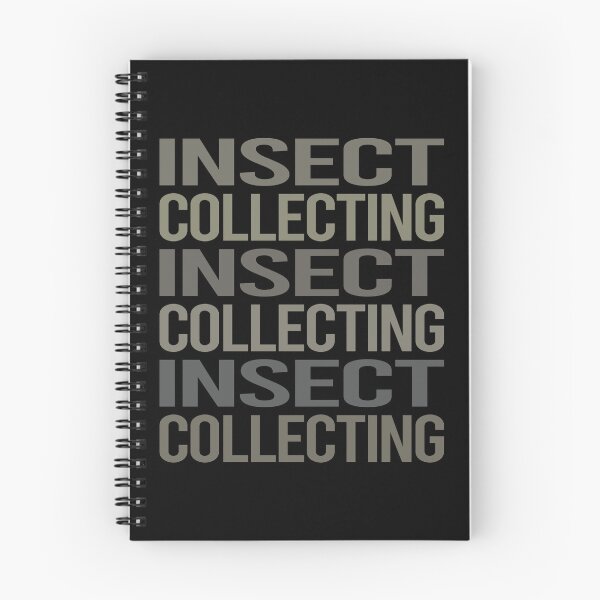 Item preview, Gray Text Art Insect Collecting designed and sold by TarynBrown3126.