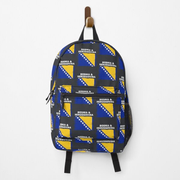 Item preview, Bosnia _ Herzegovina Flag National designed and sold by rafaeltto.