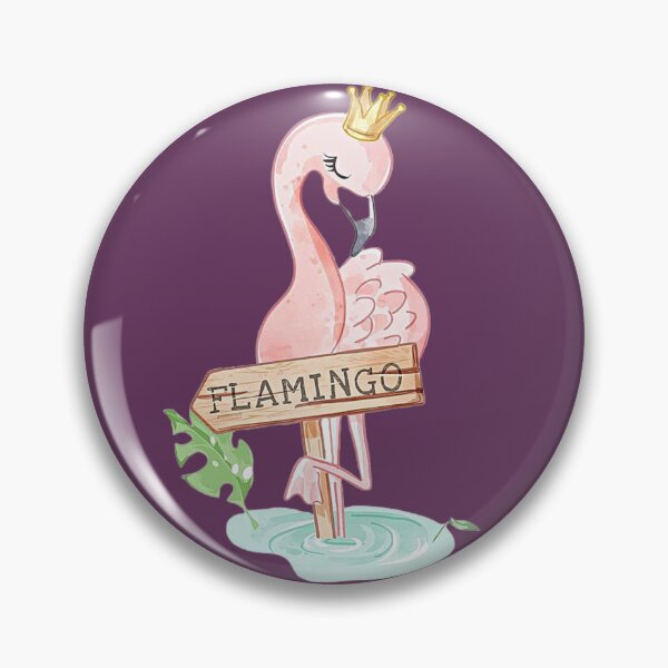 Item preview,  Queen of all flamingoes | gift for bird lovers | flamingo design designed and sold by Arteartz.