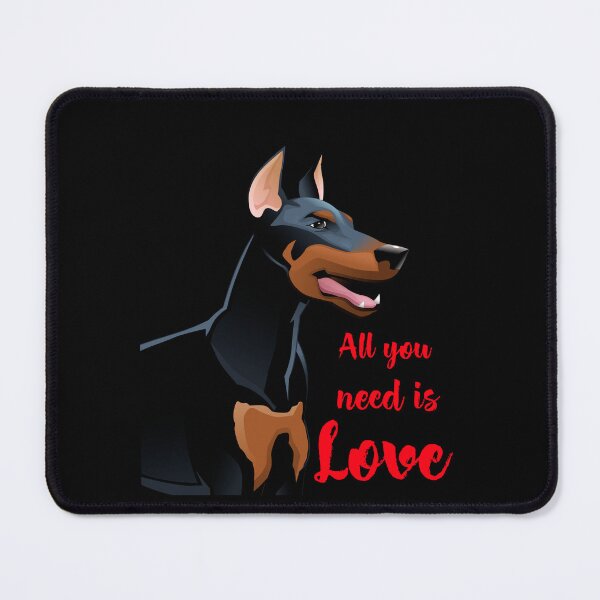Item preview, All you need is Love from a Doberman Pinscher designed and sold by Shaarmeyn.