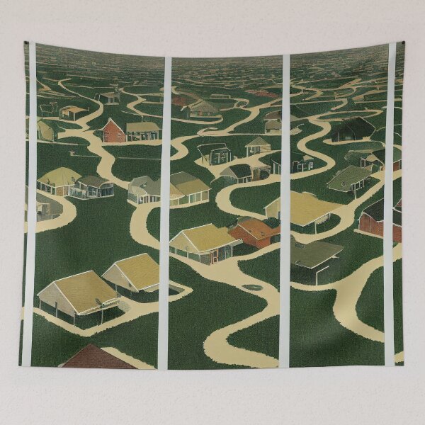 Item preview, Suburbia 1  designed and sold by Creative Shed Designs.