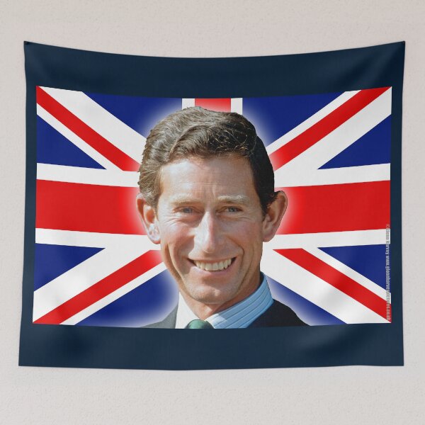 Item preview, HM King Charles III Union Jack Flag. Pro Photo HD designed and sold by Picturestation.
