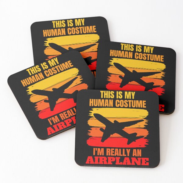 Item preview, This is my Human Costume, I'm Really an Airplane  designed and sold by ACC .