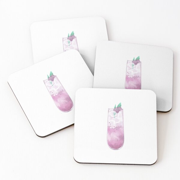 Item preview, pink cute coctail designed and sold by artbyrosse.