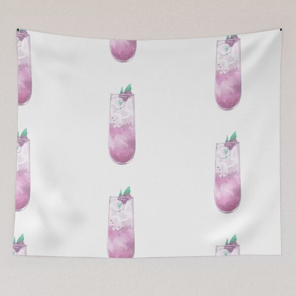 Item preview, pink cute coctail designed and sold by artbyrosse.