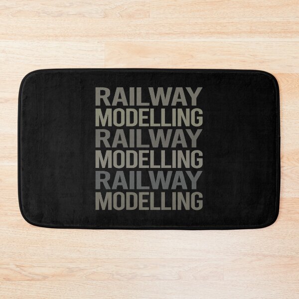Item preview, Gray Text Art Railway Modelling Model Railroading Train Trains designed and sold by TarynBrown3126.