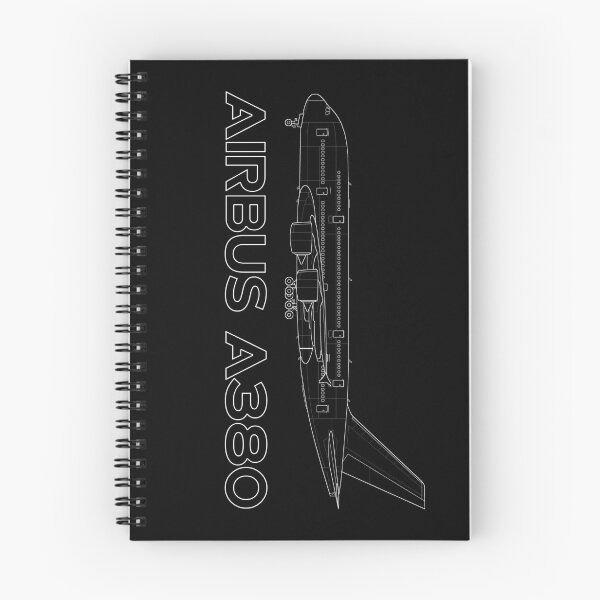 Item preview, Airbus A380-800 White Outline designed and sold by Avi8orGear.