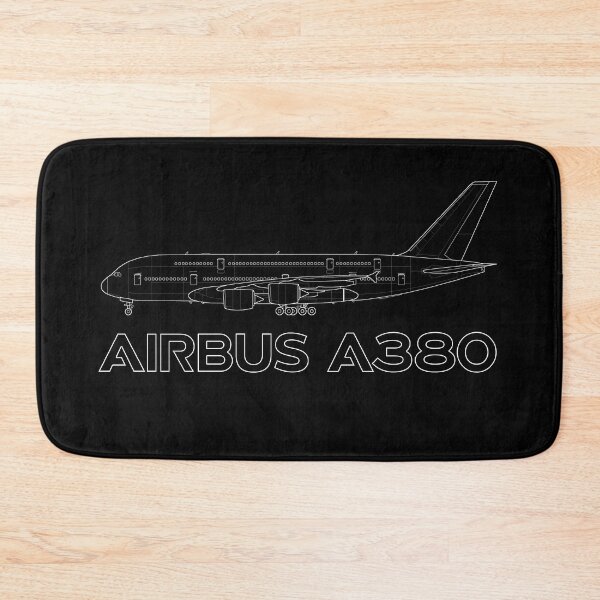 Item preview, Airbus A380-800 White Outline designed and sold by Avi8orGear.