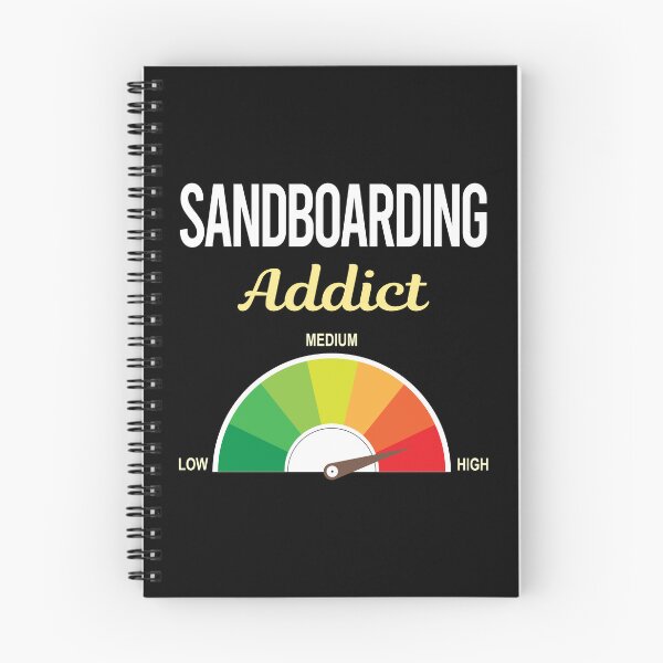 Item preview, Addict Sandboarding Sandboard Sandboarder Sand Dune Surfing Boarding designed and sold by PriscillaHerna.