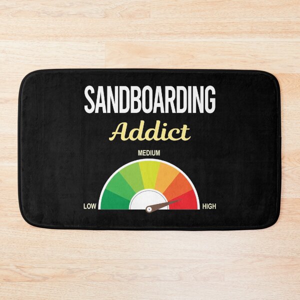 Item preview, Addict Sandboarding Sandboard Sandboarder Sand Dune Surfing Boarding designed and sold by PriscillaHerna.
