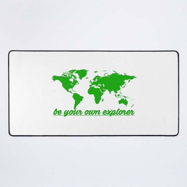 Item preview, Be your own explorer art in green designed and sold by ArKion.
