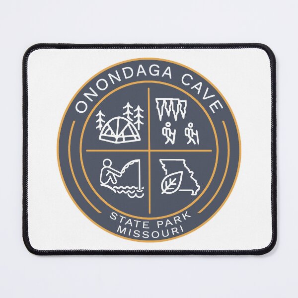 Item preview, Onondaga Cave State Park Heraldic Logo designed and sold by VanyaKar.